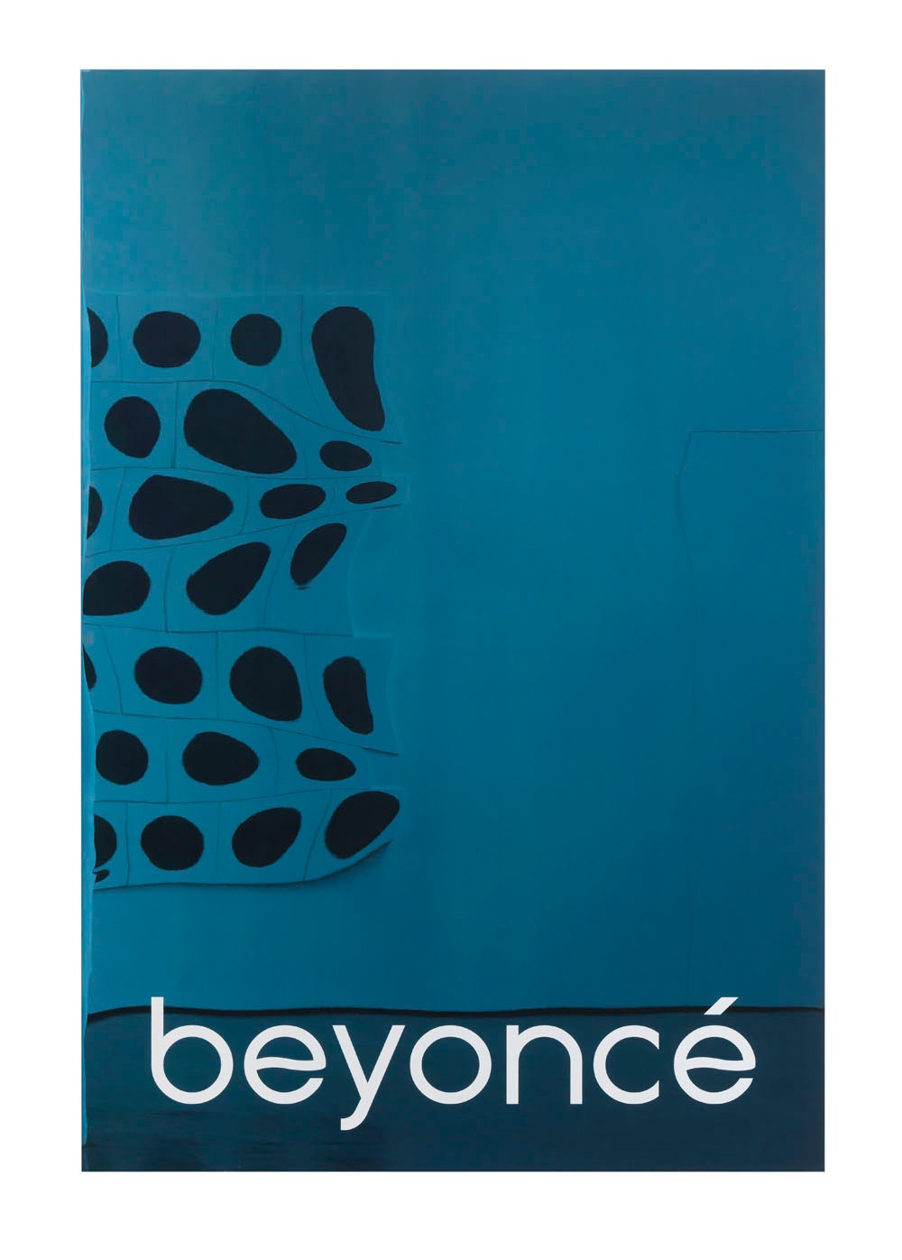 Beyonce, 2013Silkscreen enamel on polished steel on aluminum honeycomb panel185.4 x 121.9 cm